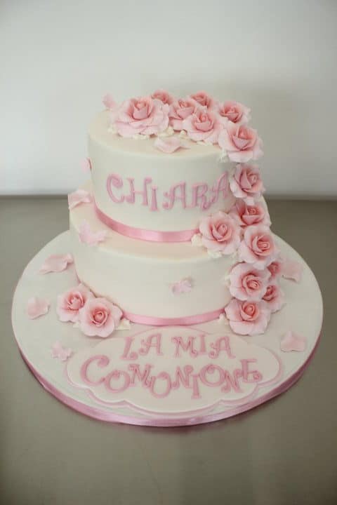 Torta prima comunione bambina